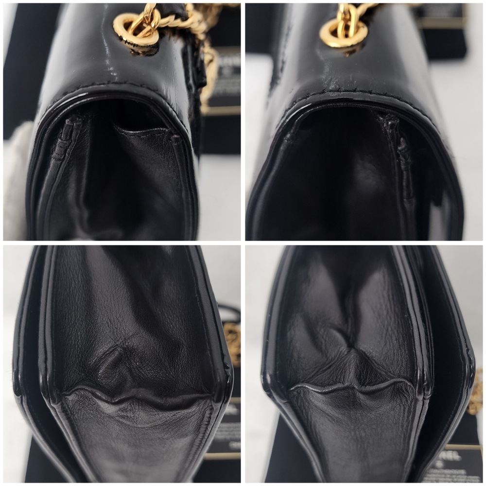 Auth Chanel Coco Timeless Wallet on Chain - Picture 11 of 11